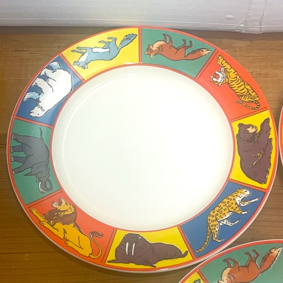 Rare Vintage - Nabisco Barnum's Animal Crackers Plates (Set of 3 ) - Picture 4 of 6